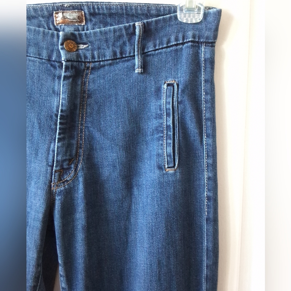 Mother Women's Blue Flare Jeans - Picture 6 of 15